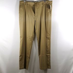 NWT Men's Classic Dress Pants, Amazon Essentials, Size 40Wx32L, Light Brown